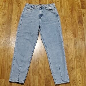 Simple Society Super High Rise Mom Jeans Juniors Size 5 / 27